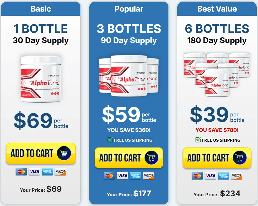 alpha tonic best price